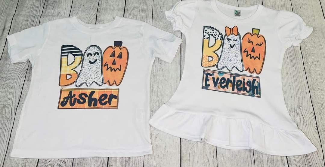 Boo Halloween shirt