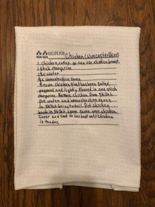 Personalized Kitchen Towel