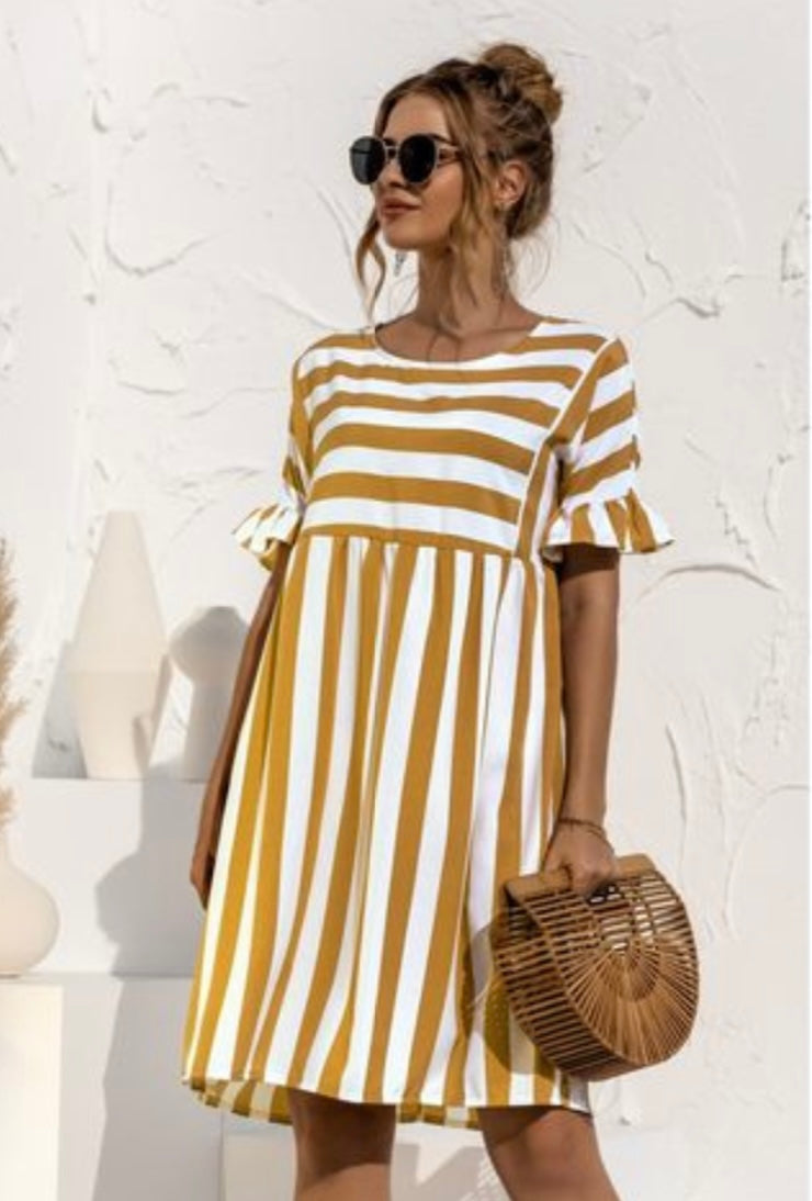 Striped Tunic Dress