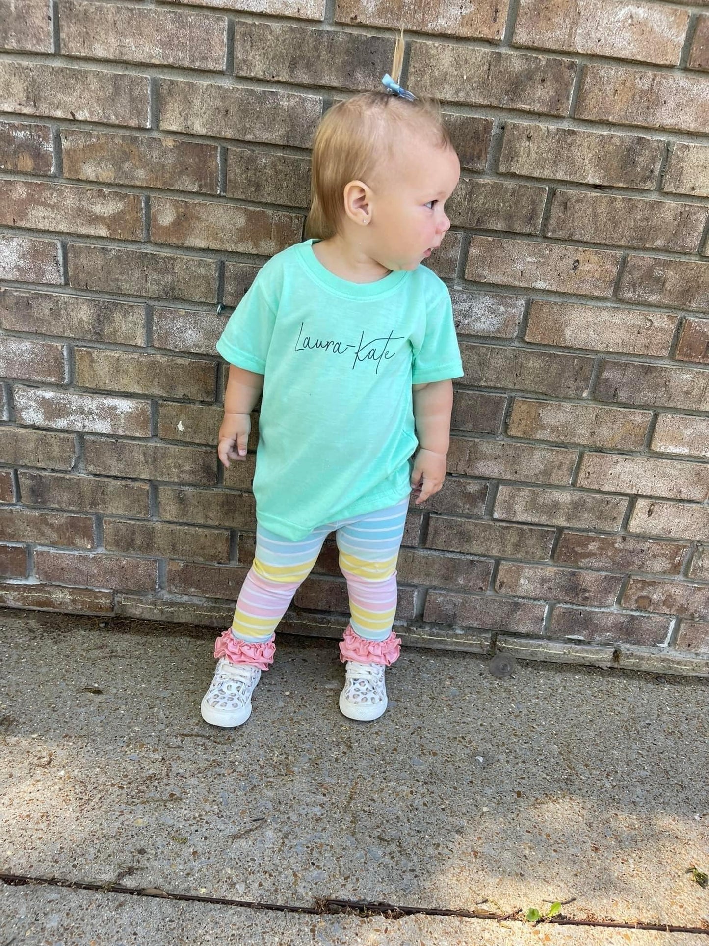 Personalized Colored T-Shirt-Infant